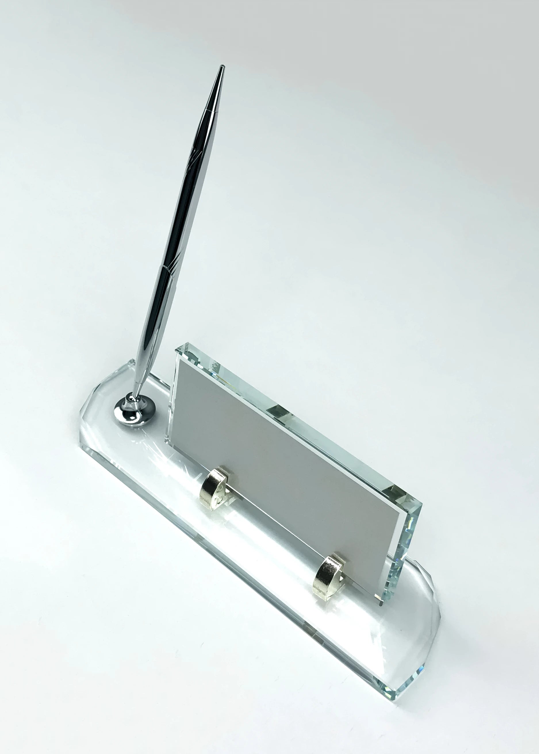 Masaüstü Kristal İsimlik İmza Kalemli