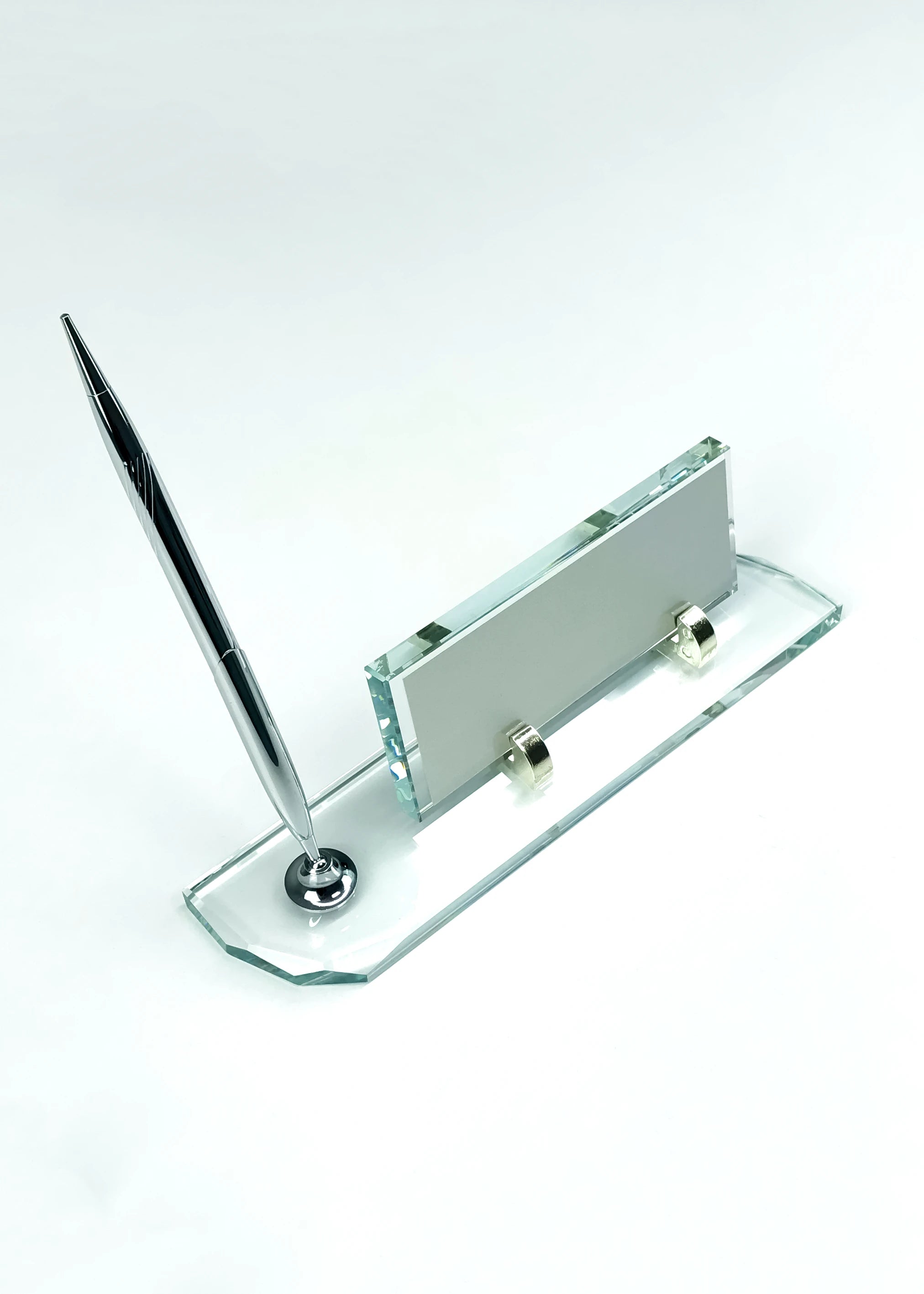 Masaüstü Kristal İsimlik İmza Kalemli