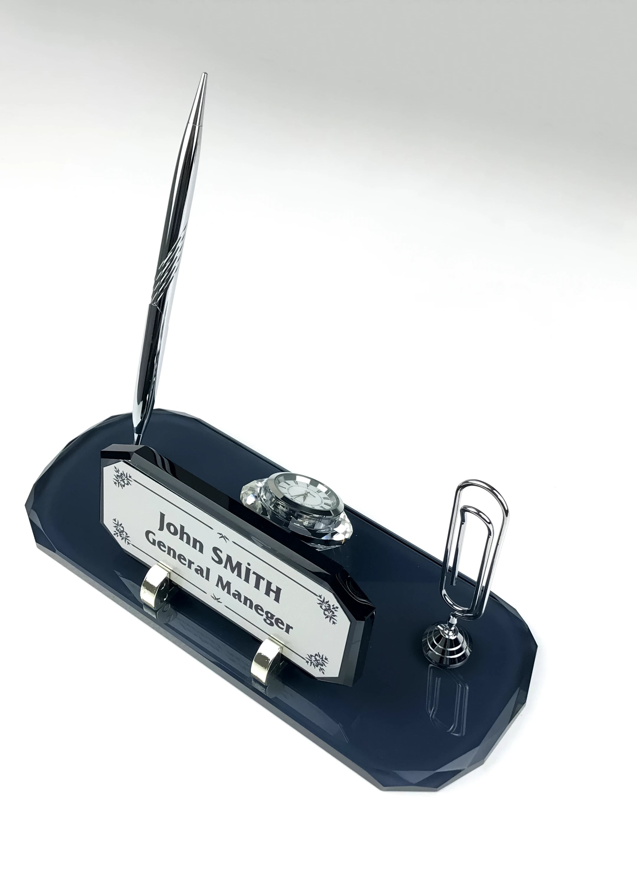 Ofis Kristal Masa İsimliği