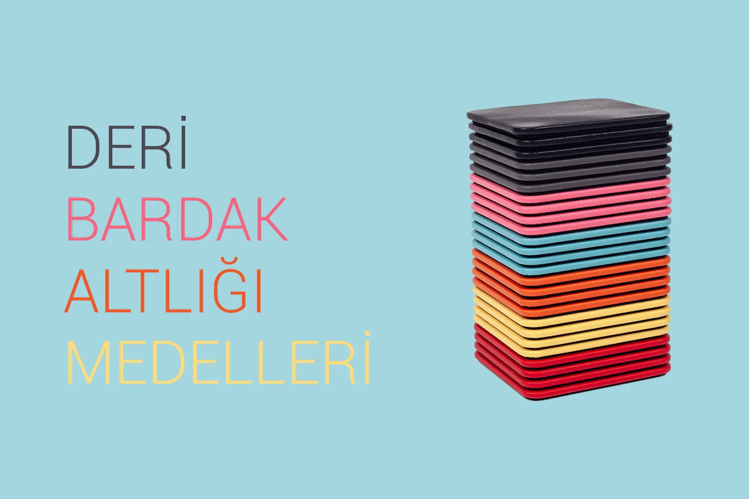 Deri Bardak Altlığı: Ofis ve Ev İçin Şık Bir Dokunuş