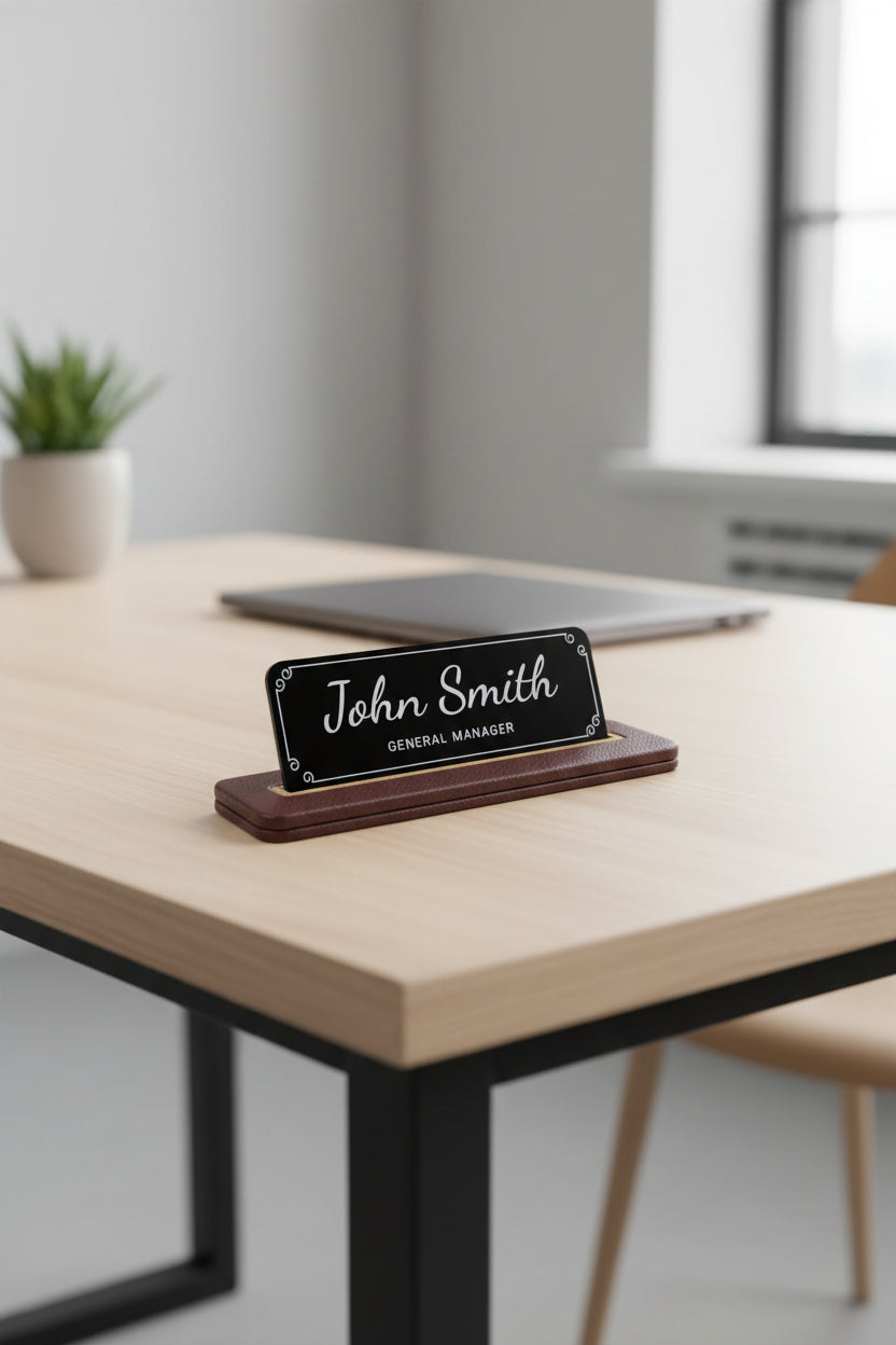 Bordo Deri Masa İsimliği