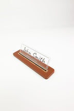 Alya Deri Masa İsimliği Taba Ahşap Detaylı