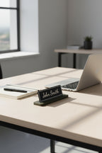 deri masa haki yeşil gümüş detay