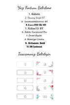 Capella İki Kalemli Deri Masa İsimliği Düz Siyah Ahşap Detaylı