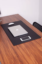 Deri Masa Sümeni Siyah 80x45cm