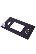 Deri Masa Sümeni Siyah 90x50cm