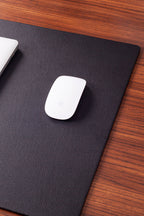 Deri Masa Sümeni Siyah 90x50cm