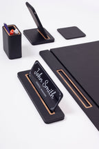 Alya Deri Sümen Takımı 6 Parça Kapaklı Model Masa isimlikli