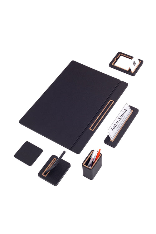 Alya Deri Sümen Takımı 6 Parça Kapaklı Model Masa isimlikli