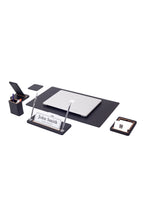 Capella Deri Sümen Takımı 6 Parça Masa isimlikli