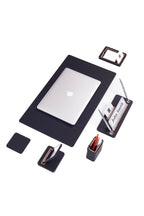 Capella Deri Sümen Takımı 6 Parça Masa isimlikli