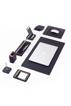 Capella Deri Sümen Takımı 8 Parça Masa İsimlikli