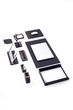 Capella Deri Sümen Takımı 10 Parça Tekli Evrak Raflı