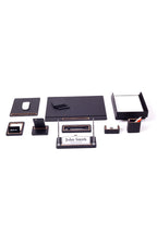 Capella Deri Sümen Takımı 11 Parça Kapaklı Model İkili Evrak Raflı