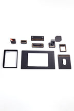 Pera Deri Sümen Takımı 10 Parça Tekli Evrak Raflı