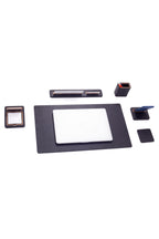 Rigel Deri Sümen Takımı 6 Parça Masa İsimlikli