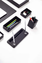 Roma Deri Sümen Takımı Siyah 11 Parça