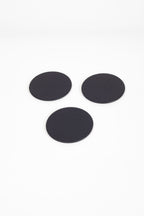 Deri Oval Bardak Altlığı 3 Adet