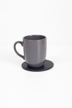 Deri Oval Bardak Altlığı 1 Adet