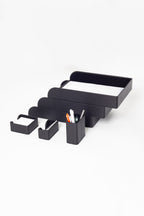 Felix Deri Masaüstü Seti 6 Parça Siyah