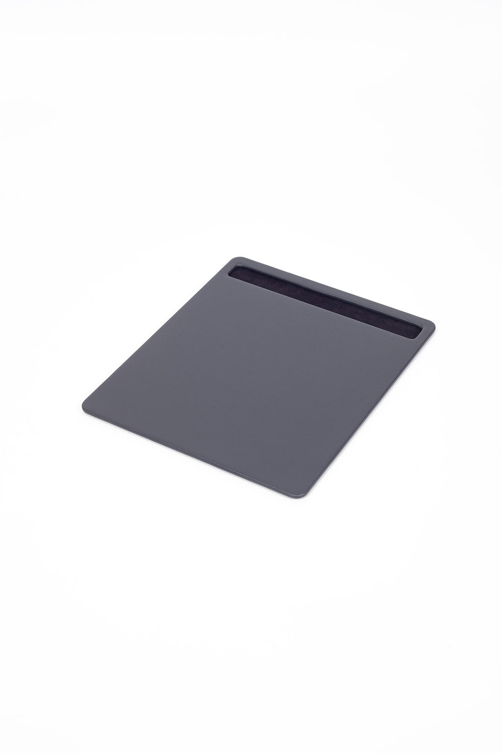 Deri Mousepad Antrasit 23x27cm Kalem Bölümlü