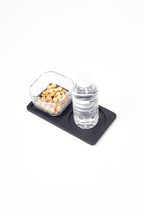 Toplantı Odası Bardak Altlığı 2 Bölümlü Siyah