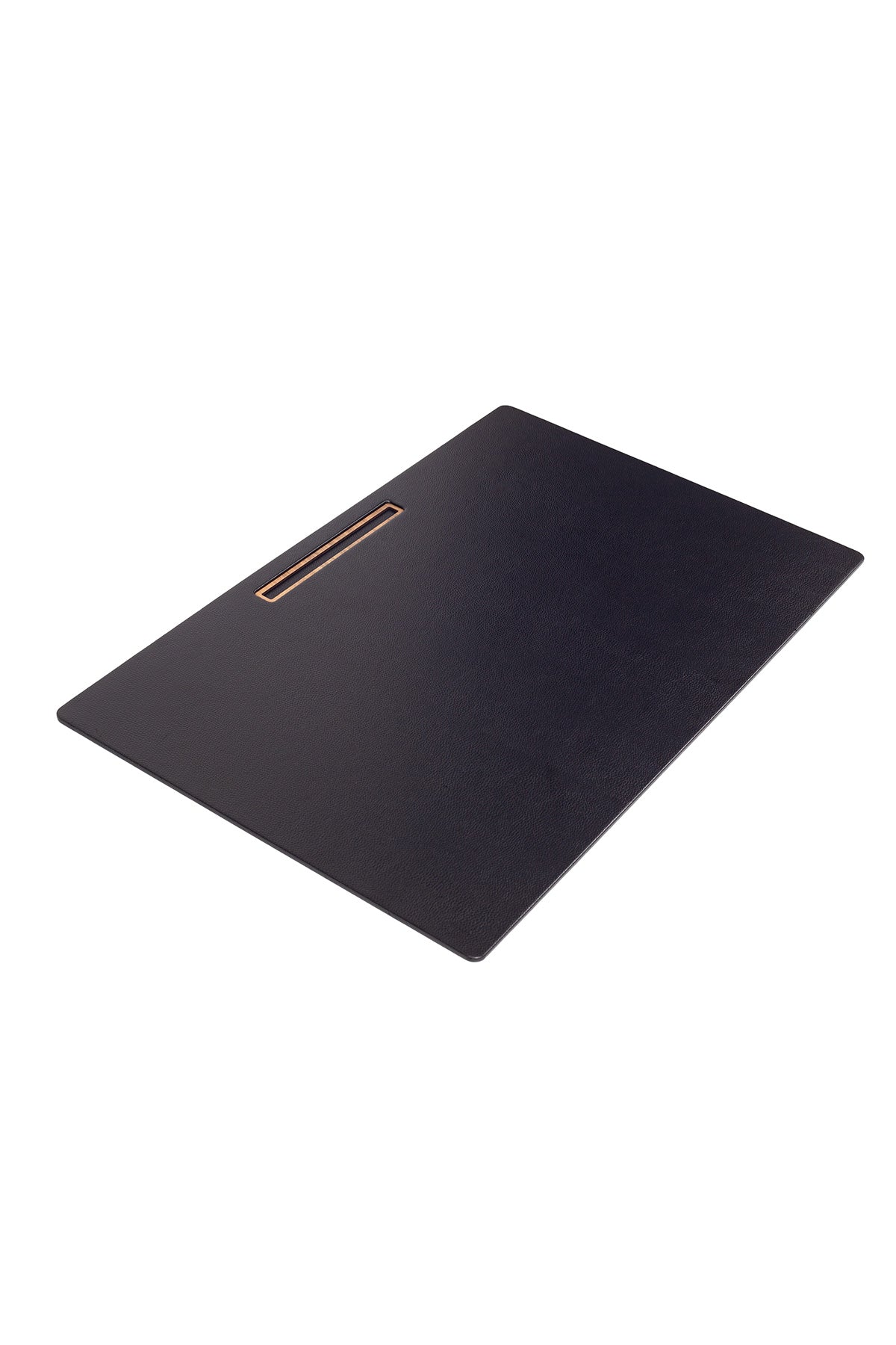 Lüks Deri Masa Sümeni 70x45 Ahşap Detaylı