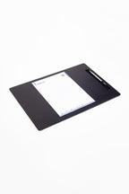 Deri Toplantı Sümeni Düz Siyah Dikey Kalem Bölümlü 49x34cm