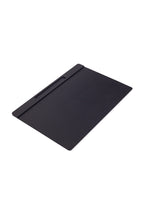 Deri Toplantı Sümeni Kalem Bölümlü 49x34cm Siyah