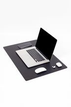 Lüks Deri Masa Sümeni 70x45 Ahşap Detaylı