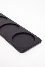 Toplantı Odası Bardak Altlığı 4 Bölümlü Siyah