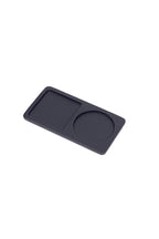 Toplantı Odası Bardak Altlığı 2 Bölümlü Düz Siyah