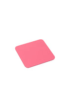 Pembe Deri Bardak Altlığı Kare
