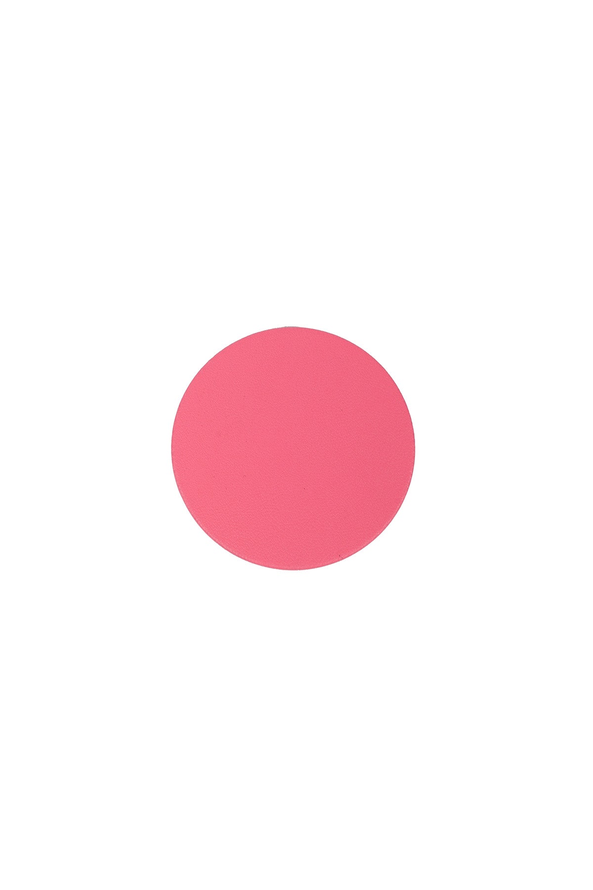 Pembe Oval Deri Bardak Altlığı