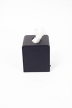 Mıknatıslı Kapaklı Modern Deri Peçete Kutusu (Kare)