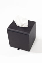 Mıknatıslı Kapaklı Modern Deri Peçete Kutusu (Kare)