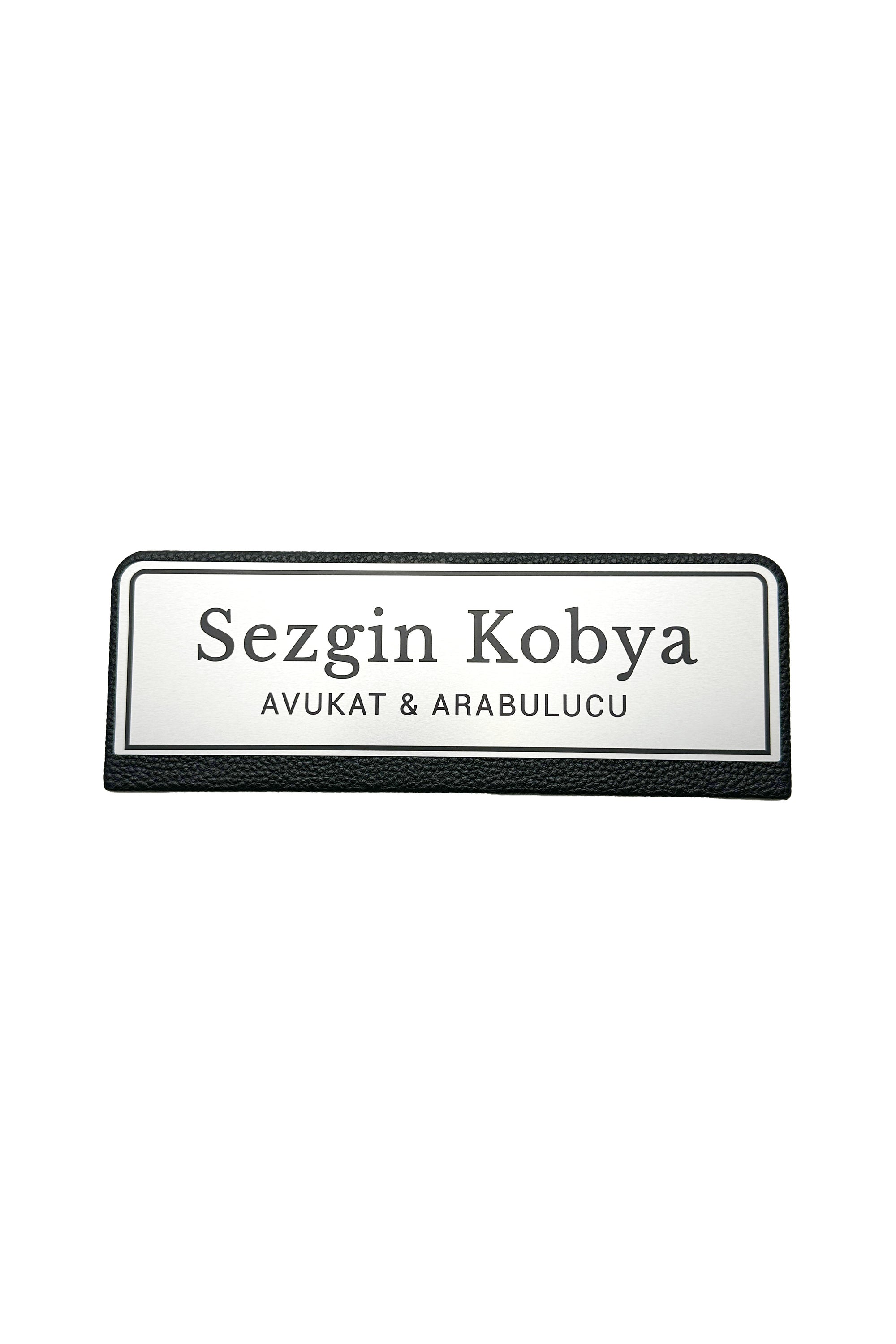 Masa İsimliği Plakası İsimlik Tabelası