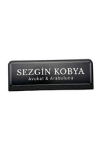 Masa İsimliği Plakası İsimlik Tabelası