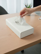 Luxury Leather Napkin Holder Magnetic Lid / Tissue Box