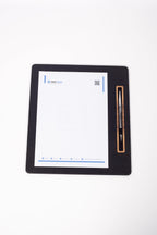 Toplantı Sümeni Düz Siyah Dikey A4 Boyutlu Ahşap Deatylı