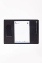 Toplantı Sümeni Kalemli Düz Siyah, Kalemli Toplantı Masa Pedi