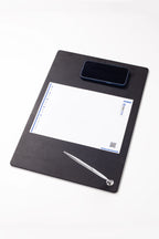 Toplantı Sümeni Kalemli Düz Siyah, Kalemli Toplantı Masa Pedi