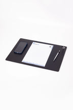 Toplantı Sümeni Kalemli Düz Siyah, Kalemli Toplantı Masa Pedi