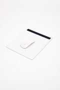 Deri Mousepad Beyaz 23x27cm Kalem Bölümlü